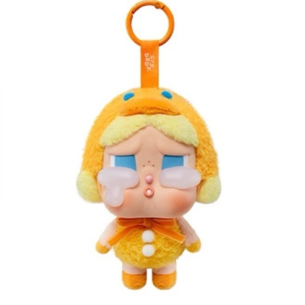 Crybaby crying again DUCK YOU plush vinyl pendant creepy cute